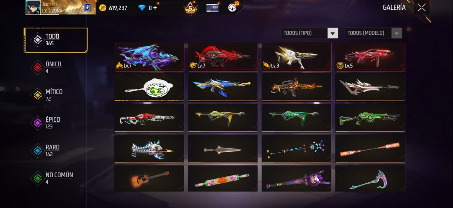 330 FREE FIRE! CUENTA MIXTA CON 4 EVOS, 2 AL NIVEL MAXIMO Y BUENAS ARMAS DE INCUBADORA! 457 PECHOS! TRAJE COBRA! SAMURAI ZOMBIE! INCUBADORAS CARAS Y CHIDAS! MUCHA ROPA DE EVENTO! J.BALVIN! PAÑUELOS! ANGELICALES DE HOMBRE Y MUJER! PUÑOS! PERFECTA...
