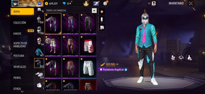 330 FREE FIRE! CUENTA MIXTA CON 4 EVOS, 2 AL NIVEL MAXIMO Y BUENAS ARMAS DE INCUBADORA! 457 PECHOS! TRAJE COBRA! SAMURAI ZOMBIE! INCUBADORAS CARAS Y CHIDAS! MUCHA ROPA DE EVENTO! J.BALVIN! PAÑUELOS! ANGELICALES DE HOMBRE Y MUJER! PUÑOS! PERFECTA...
