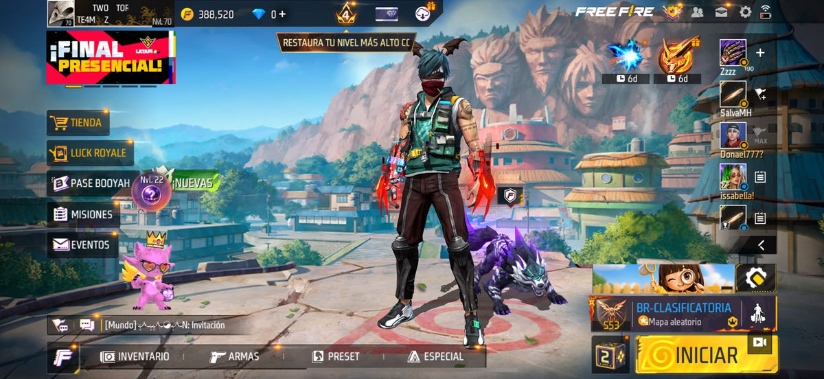 🔥 Cuenta Free Fire