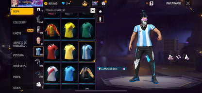 331 FREE FIRE! CUENTA MIXTA CON 13 EVOS A BUEN NIVEL Y BUENAS ARMAS! CASI 500 PECHOS! TRAJE SAMURAI ZOMBIE! JUJTSU KAISEN! TRAJE DE SUBASTA! CUELLO DE TORTUGA! INCUBADORAS CARAS Y CHIDAS! MUCHA ROPA DE EVENTO! ANGELICALES! PERFECTA PARA COMBINAR CON...