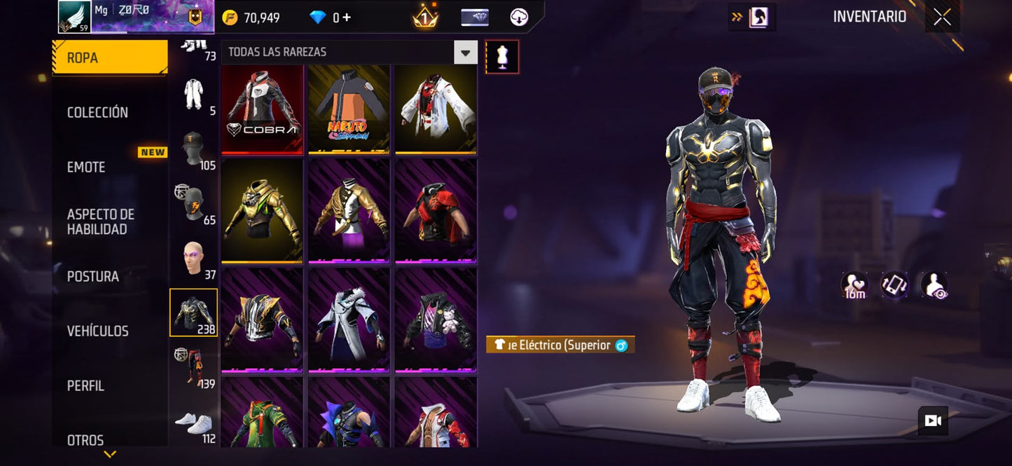 🔥 Cuenta Free Fire