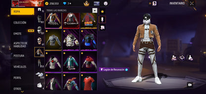 🔥 Cuenta Free Fire