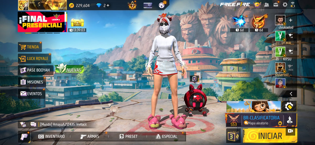 🔥 Cuenta Free Fire