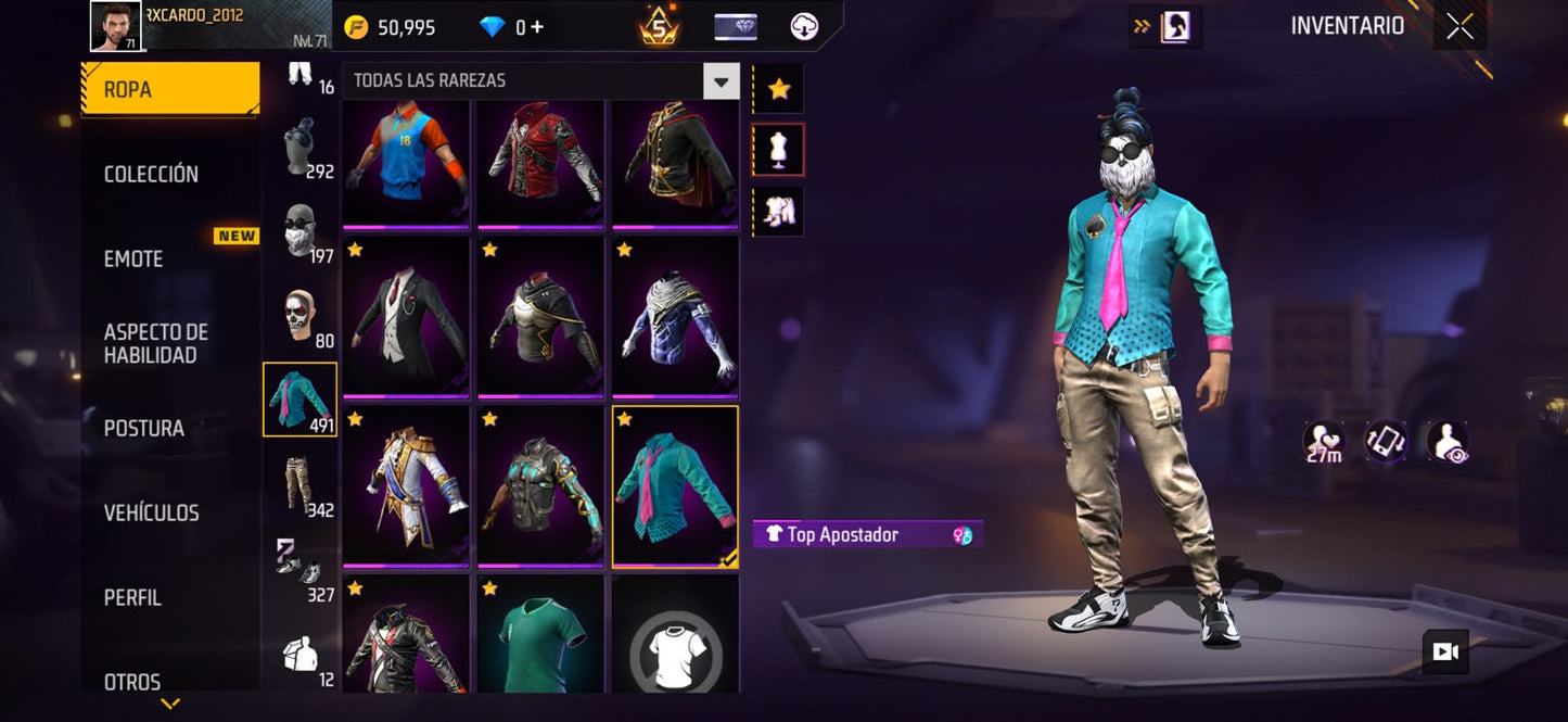 🔥 Cuenta Free Fire