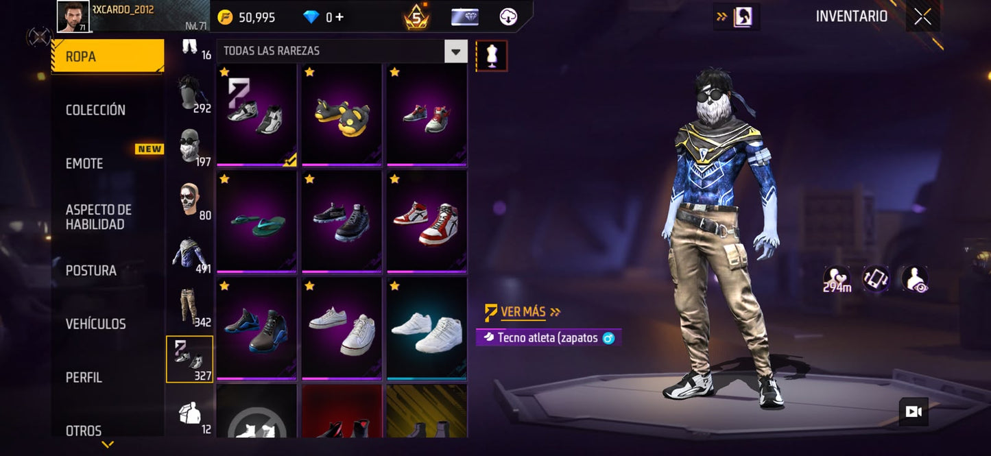 🔥 Cuenta Free Fire
