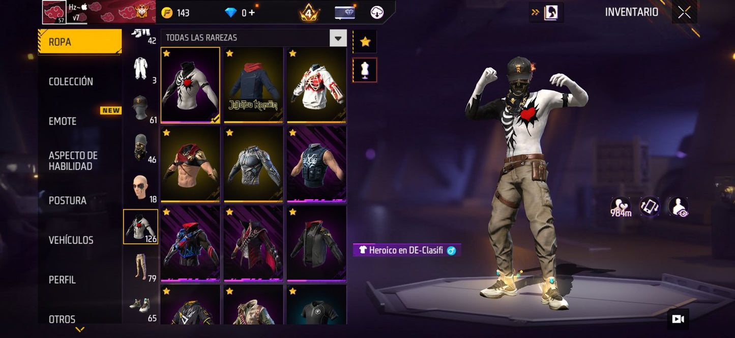 🔥 Cuenta Free Fire