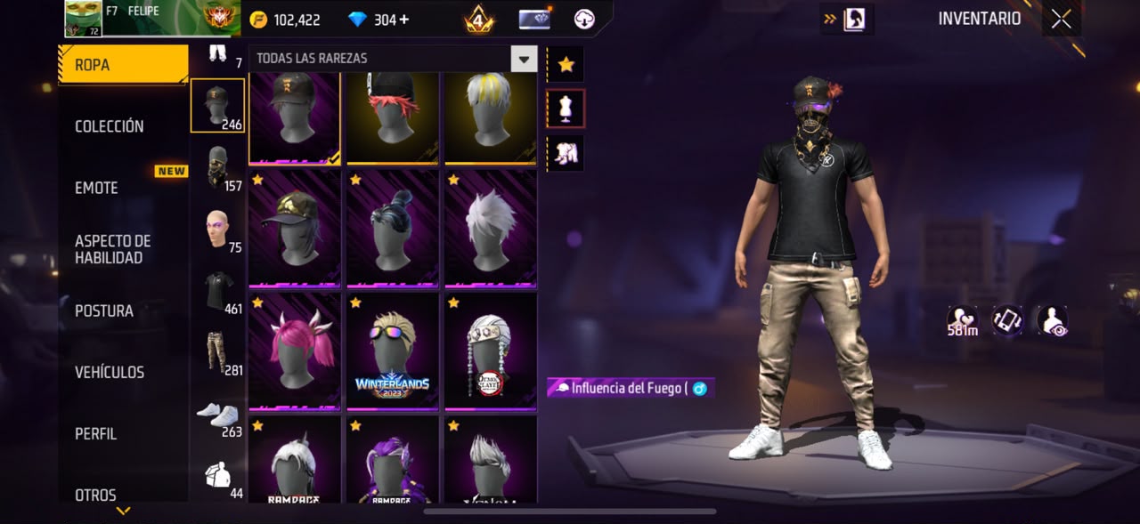🔥 Cuenta Free Fire