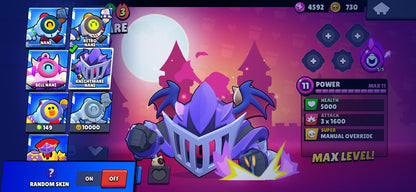 BRAWL! 50/98 BRAWLERS! 2 BRAWLERS CON HYPERCARGA! 6 BRAWLERS AL MAX! 6,916 COPAS! 500 PUNTOS ESTELARES! VARIEDAD DE SKINS! (199mx) @everyone