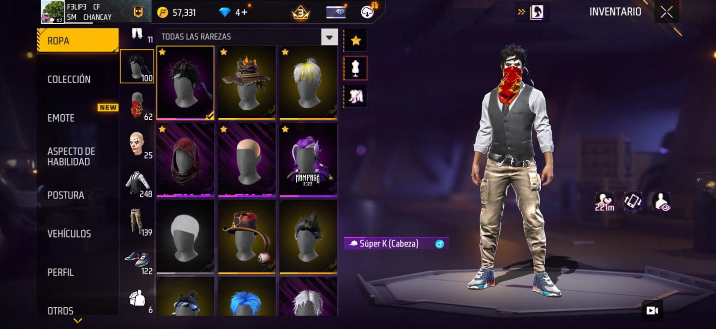 🔥 Cuenta Free Fire