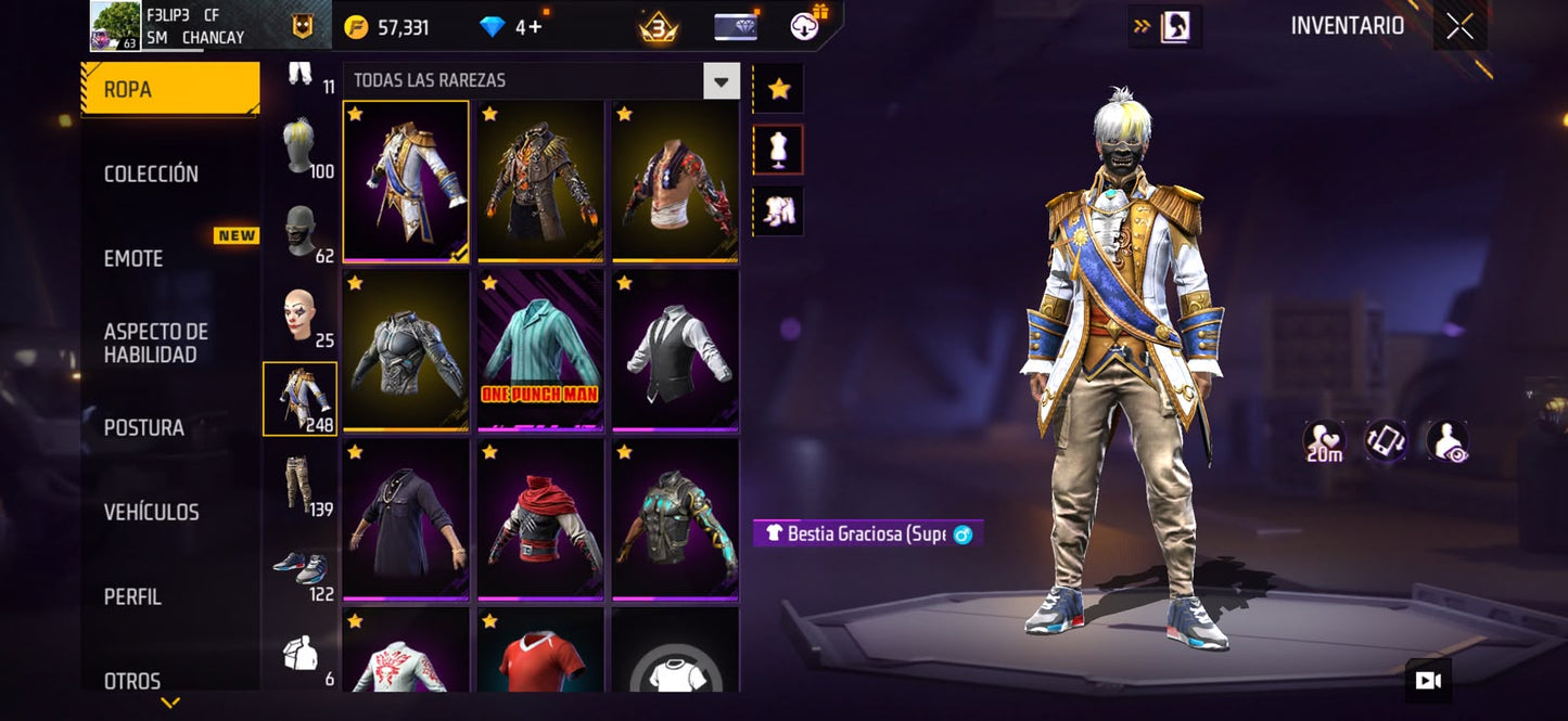 🔥 Cuenta Free Fire