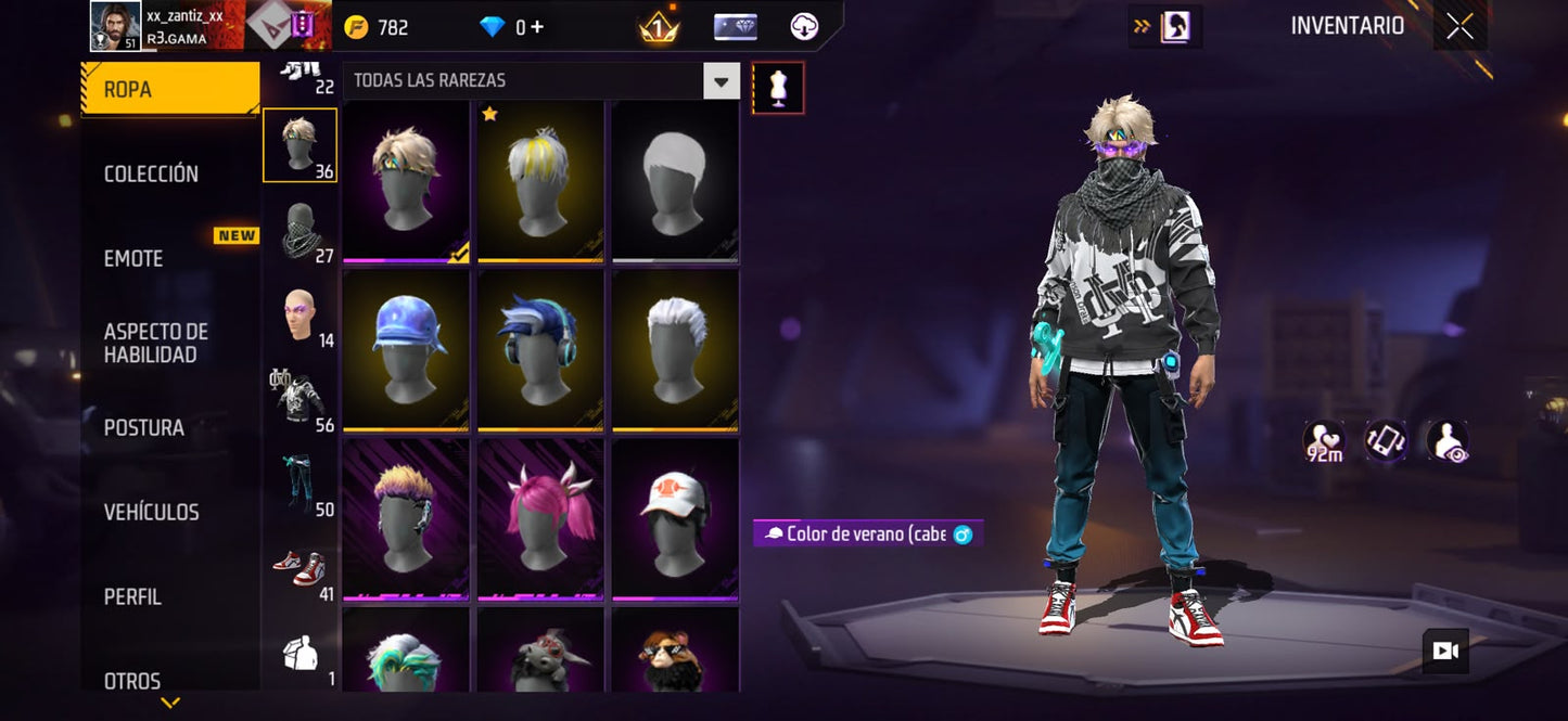 🔥 Cuenta Free Fire