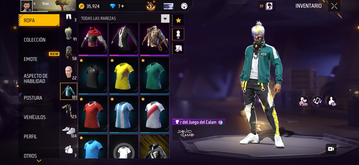 🔥 Cuenta Free Fire