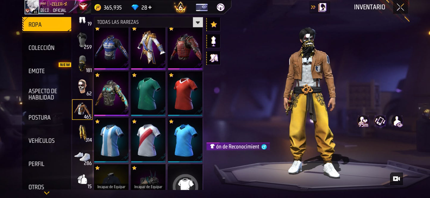 🔥 Cuenta Free Fire