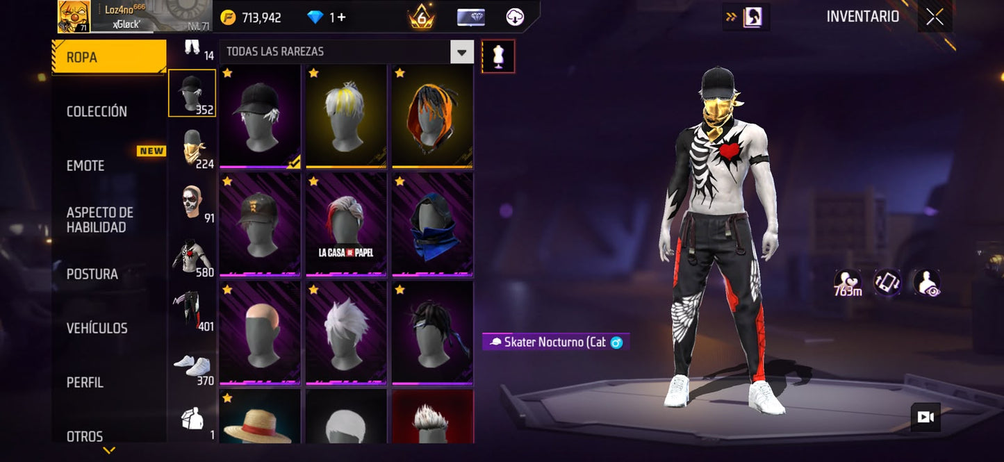 🔥 Cuenta Free Fire