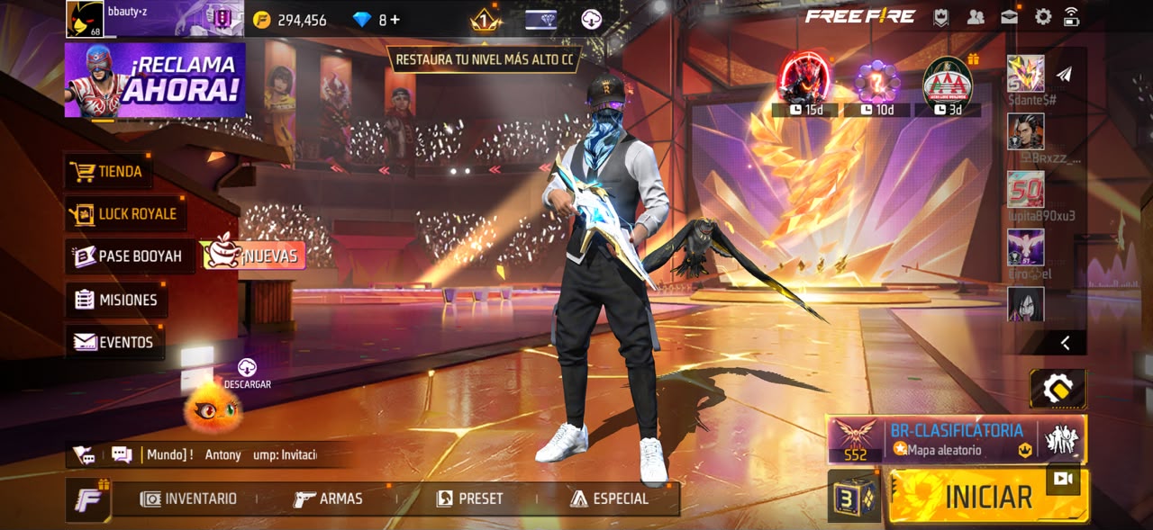 🔥 Cuenta Free Fire