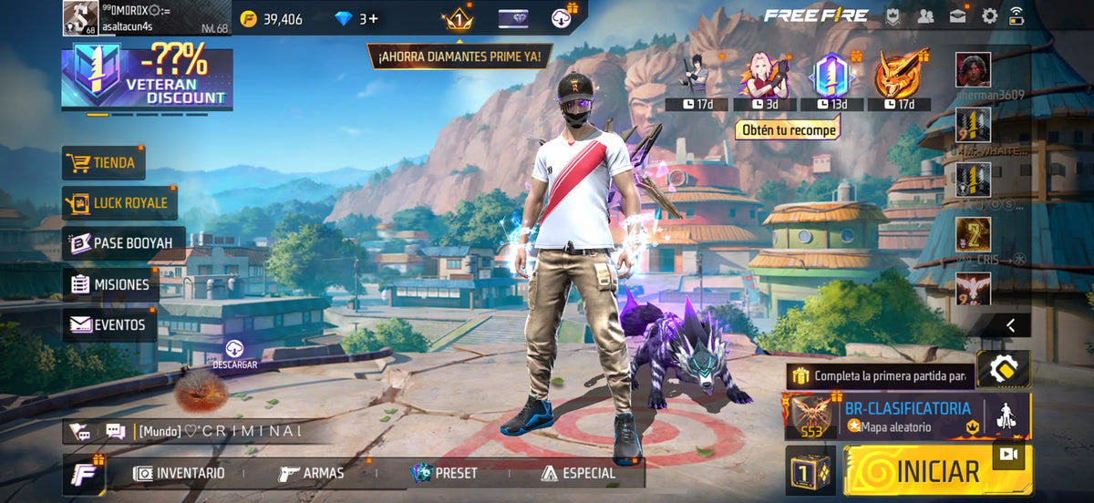 🔥 Cuenta Free Fire
