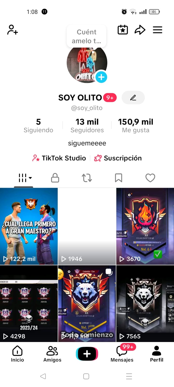 📱 Cuenta TikTok