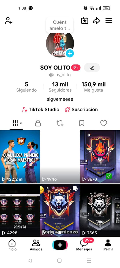📱 Cuenta TikTok