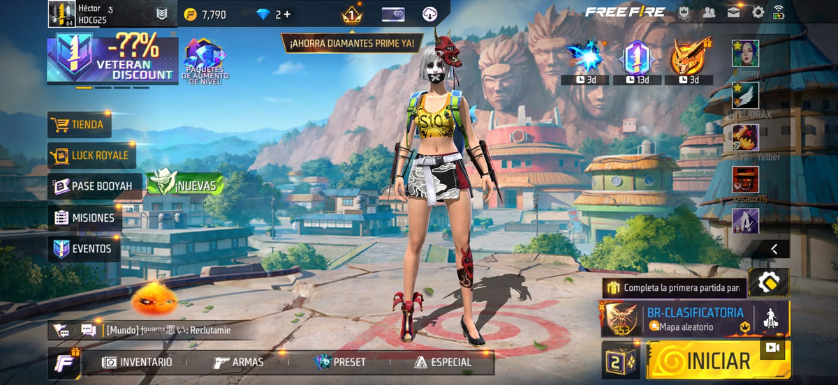 🔥 Cuenta Free Fire