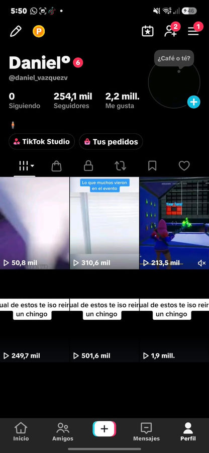📱 Cuenta TikTok