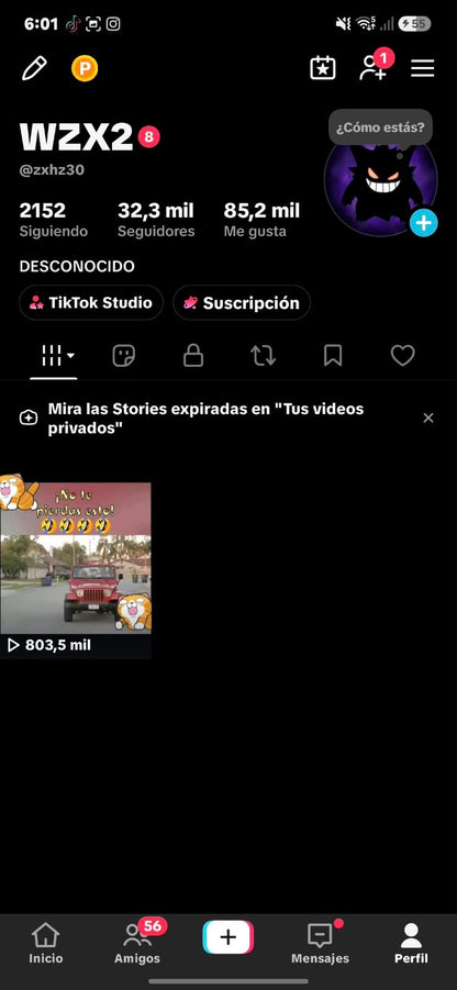 📱 Cuenta TikTok