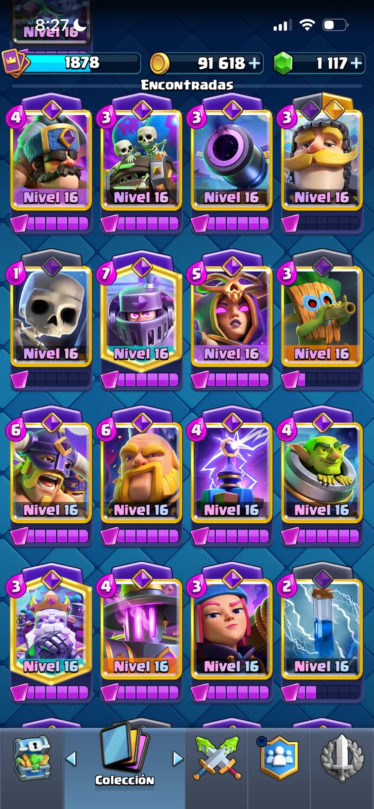 👑 Cuenta Clash Royale