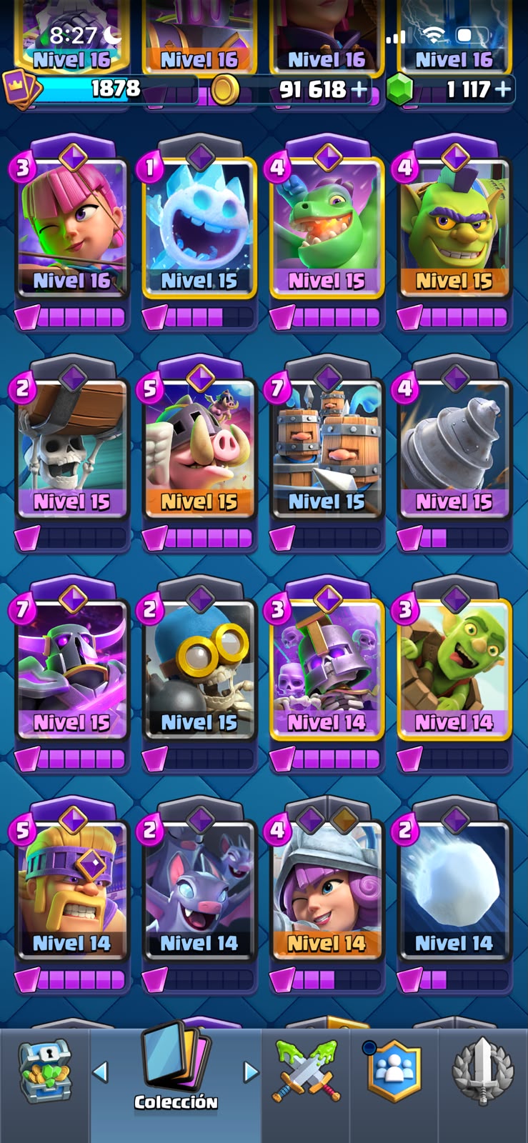 👑 Cuenta Clash Royale