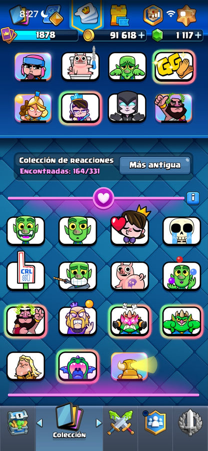 👑 Cuenta Clash Royale