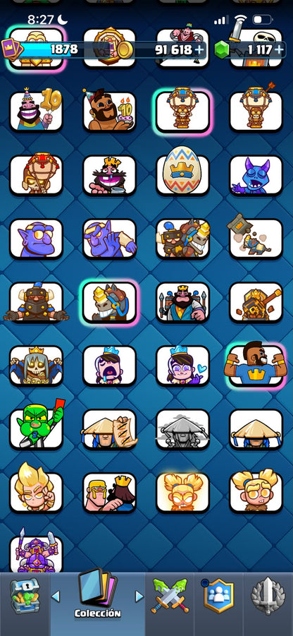 👑 Cuenta Clash Royale