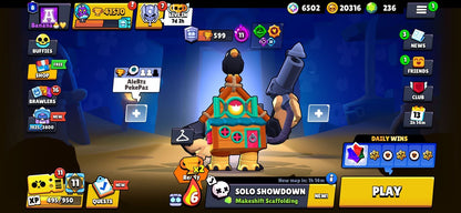 110 BRAWL! 41,510 COPAS! 98/100 BRAWLERS! 29 BRAWLERS CON HYPERCARGA! 9 BRAWLERS AL MAX! 6,502 PUNTOS ESTELARES! SKINS MUY BUENAS! (849mx @everyone