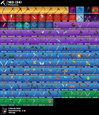 PEZ CUP! STW PAVOS FUNDADOR! PARA FARMEAR PAVOS! LYNX! TNTINA! CHUN LI! HACHA DE KRATOS! Vinculable a todo! (1499mx) está hermosa pa lo que vale! @everyone