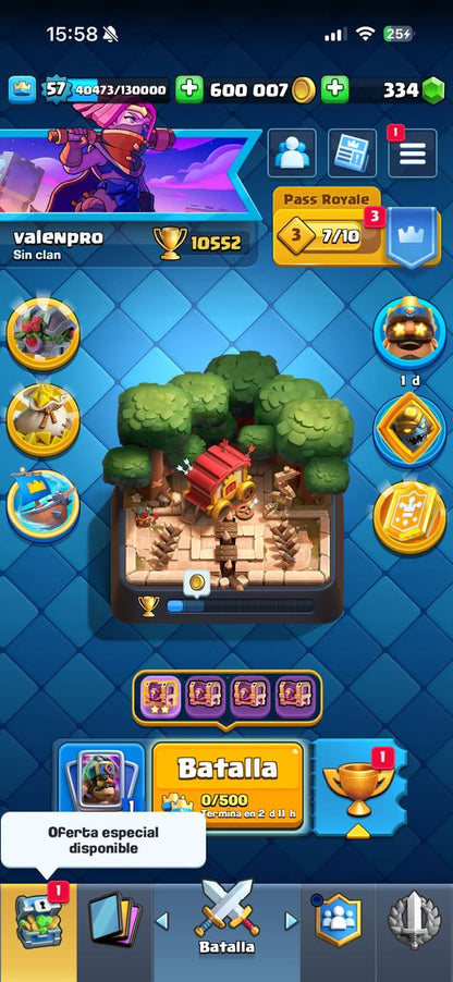 102 BRAWL! 38,107 COPAS! 91/99 BRAWLERS! 25 BRAWLERS CON HYPERCARGA! 14 BRAWLERS AL MAX! + 541 CLASH! 10,552 COPAS! 13 CARTAS AL 15! 12 CARTAS AL 14! 9 CARTAS EVOLUTIVAS! 96 EMOTES MUY BUENOS! 1099mx @everyone