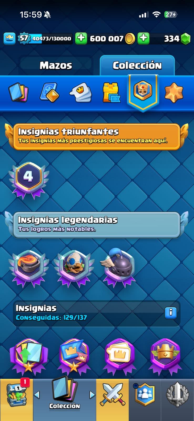 102 BRAWL! 38,107 COPAS! 91/99 BRAWLERS! 25 BRAWLERS CON HYPERCARGA! 14 BRAWLERS AL MAX! + 541 CLASH! 10,552 COPAS! 13 CARTAS AL 15! 12 CARTAS AL 14! 9 CARTAS EVOLUTIVAS! 96 EMOTES MUY BUENOS! 1099mx @everyone