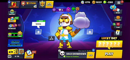 551 CLASH! 10,593 COPAS! 2 CARTAS AL 16 MAX! 10 CARTAS AL 15! 16 CARTAS AL 14! 1 HÉROE! 16 CARTAS EVOLUTIVAS! 69 EMOTES MUY EXCLUSIVOS Y PEDIDOS 800K EN MONEDAS! +BRAWL! 98/99 BRAWLERS! 44 BRAWLERS CON HYPERCARGA! 4 BRAWLERS AL MAX!(1499mx @everyone