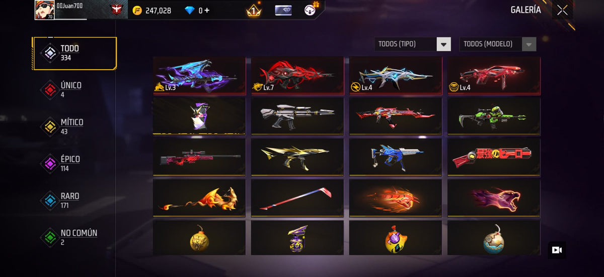 🔥 Cuenta Free Fire