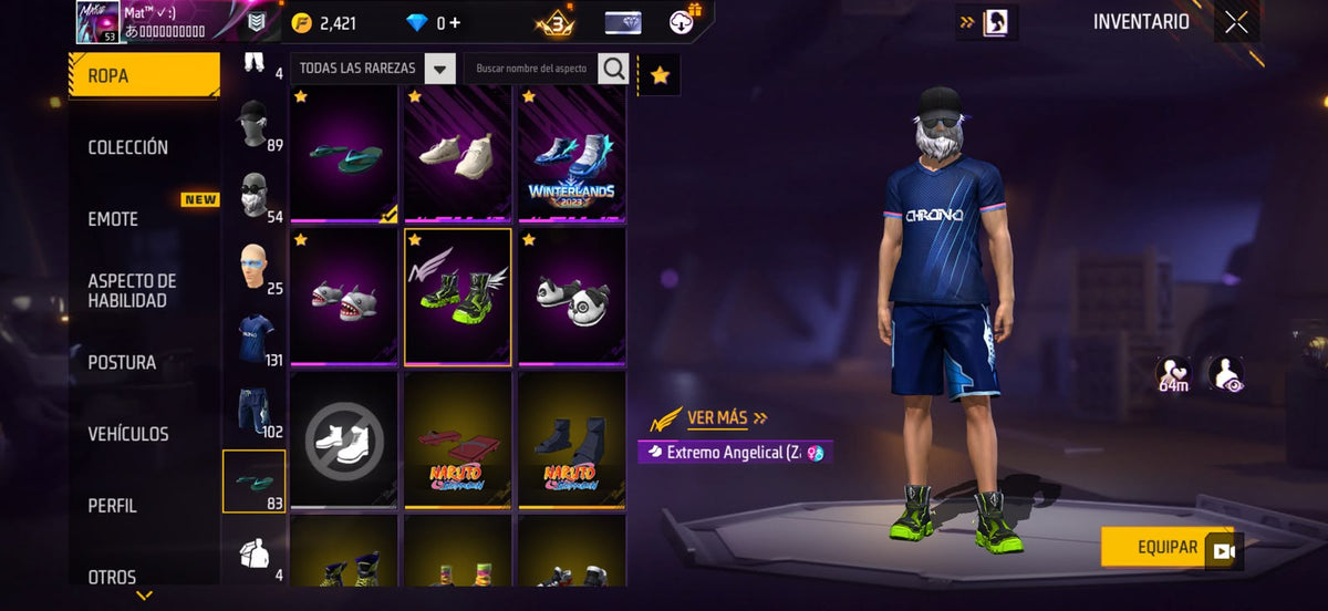 🔥 Cuenta Free Fire