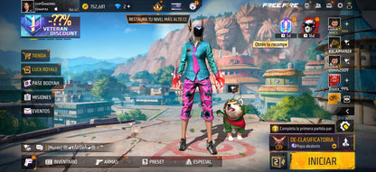 🔥 Cuenta Free Fire
