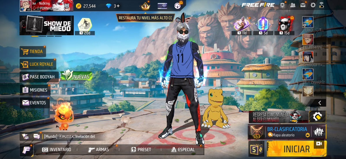 🔥 Cuenta Free Fire
