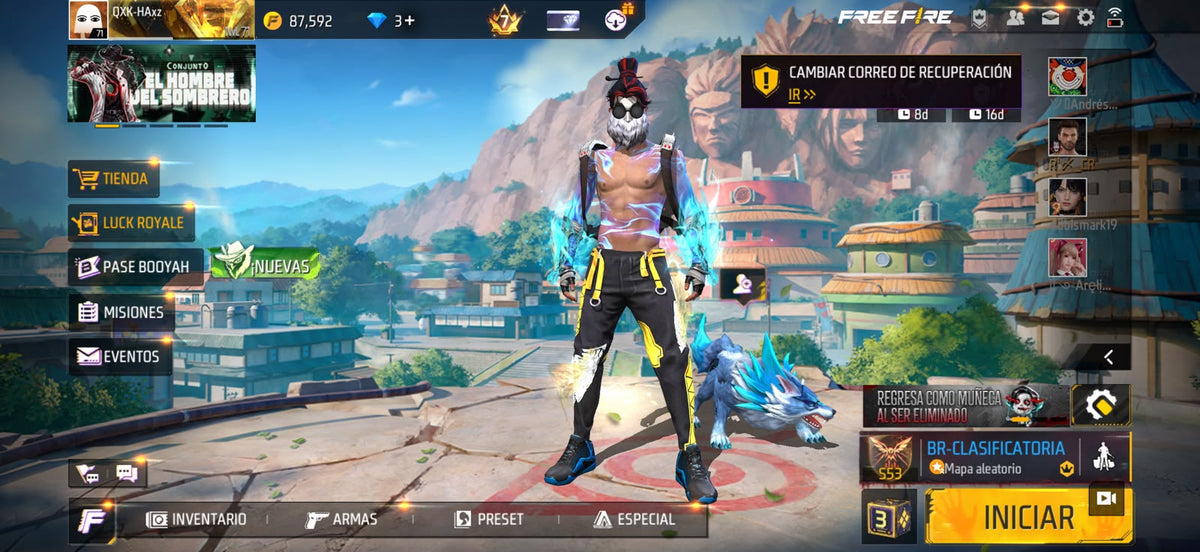 🔥 Cuenta Free Fire