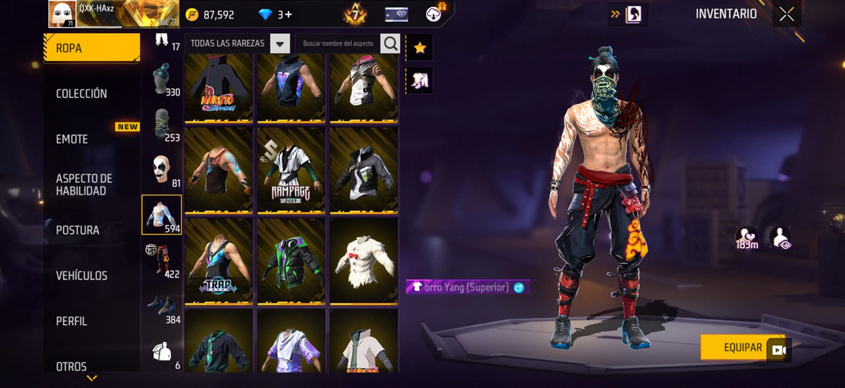 🔥 Cuenta Free Fire