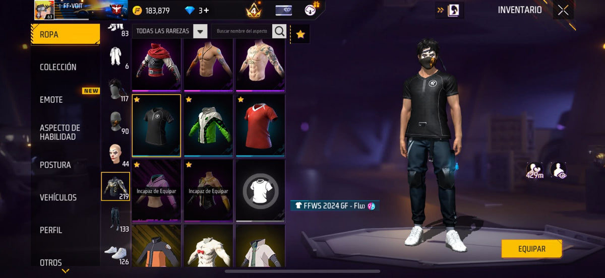 🔥 Cuenta Free Fire