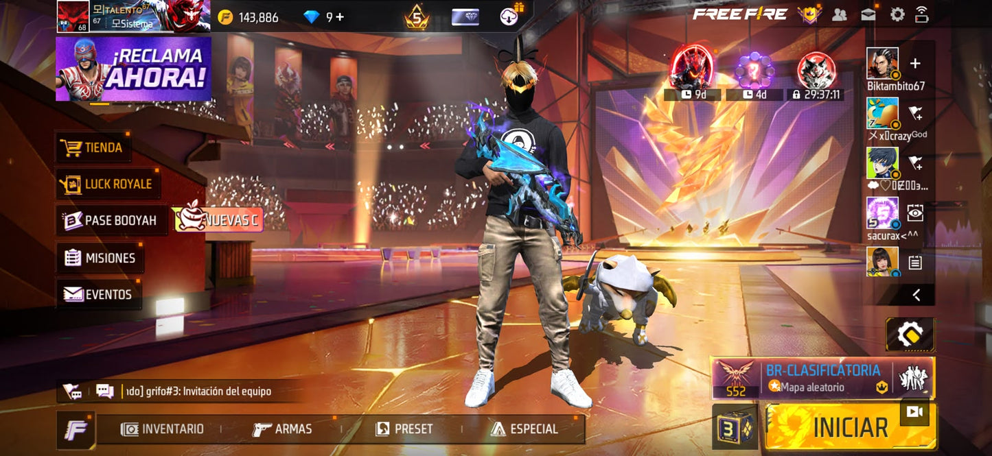 🔥 Cuenta Free Fire