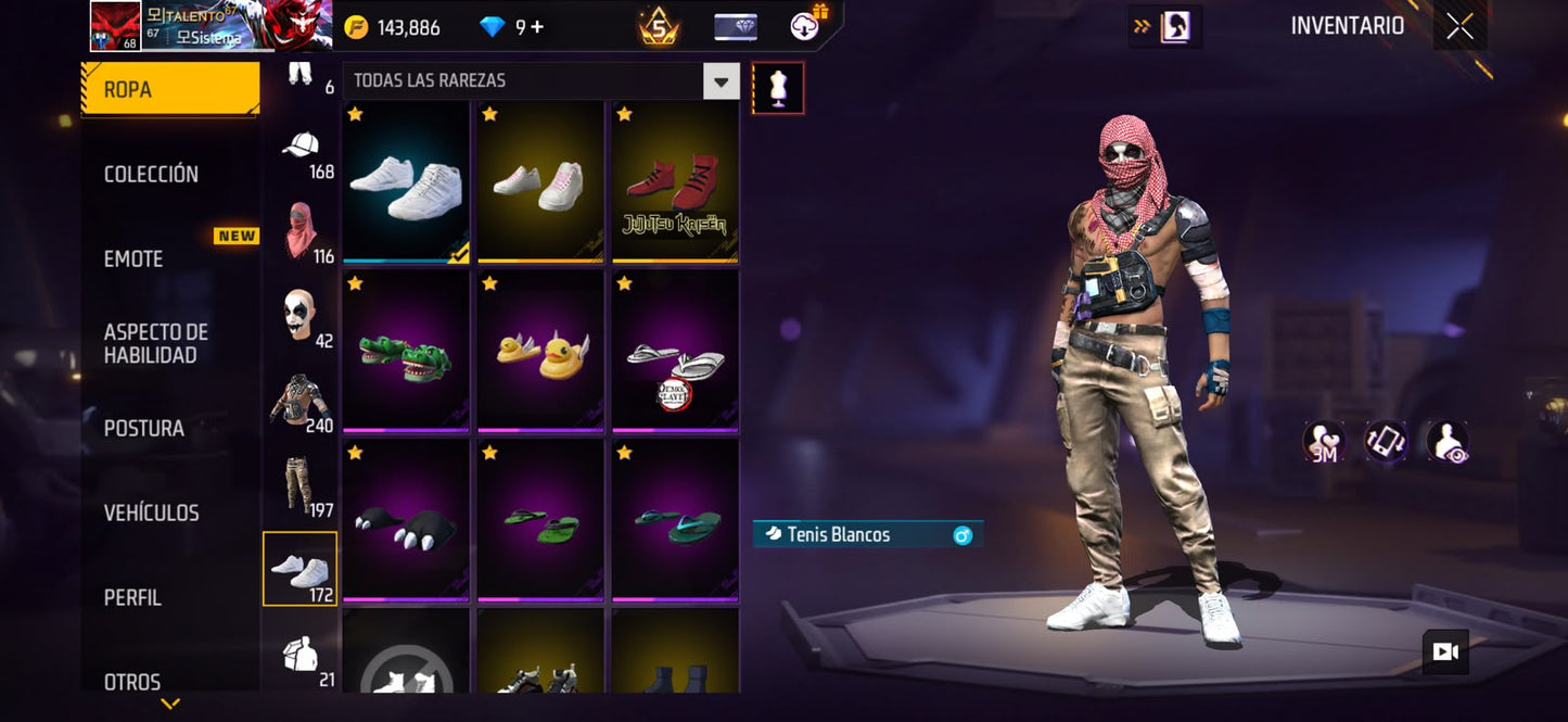 🔥 Cuenta Free Fire