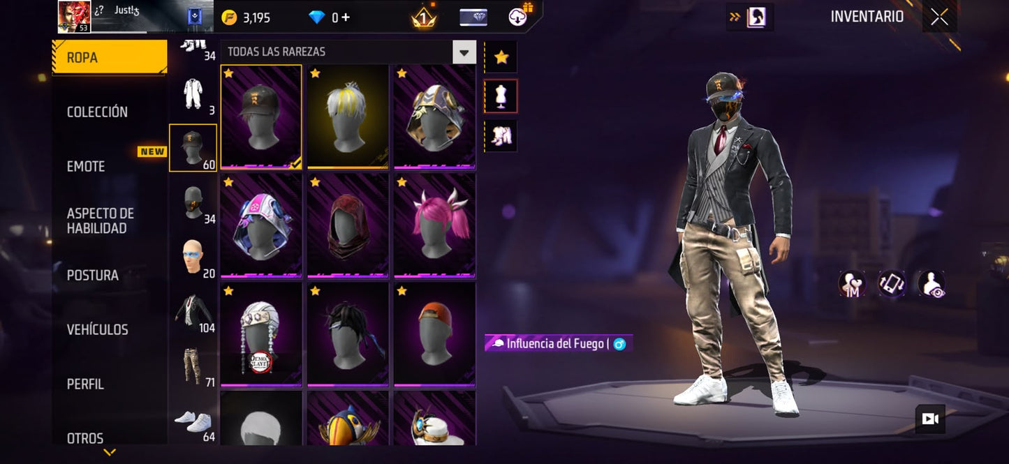 🔥 Cuenta Free Fire