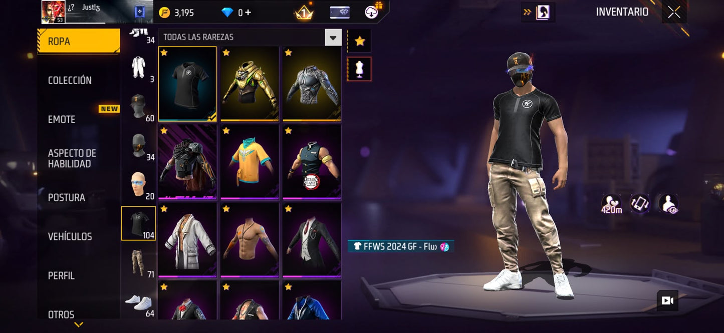 🔥 Cuenta Free Fire