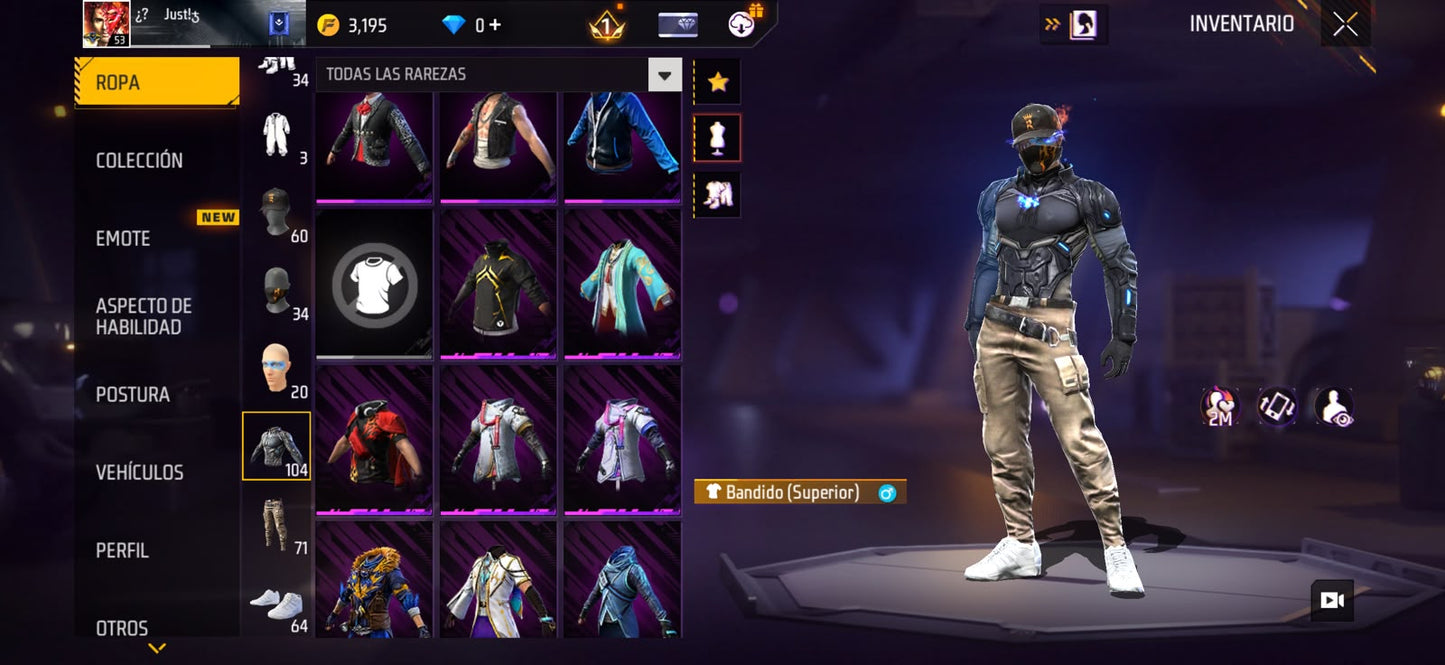 🔥 Cuenta Free Fire