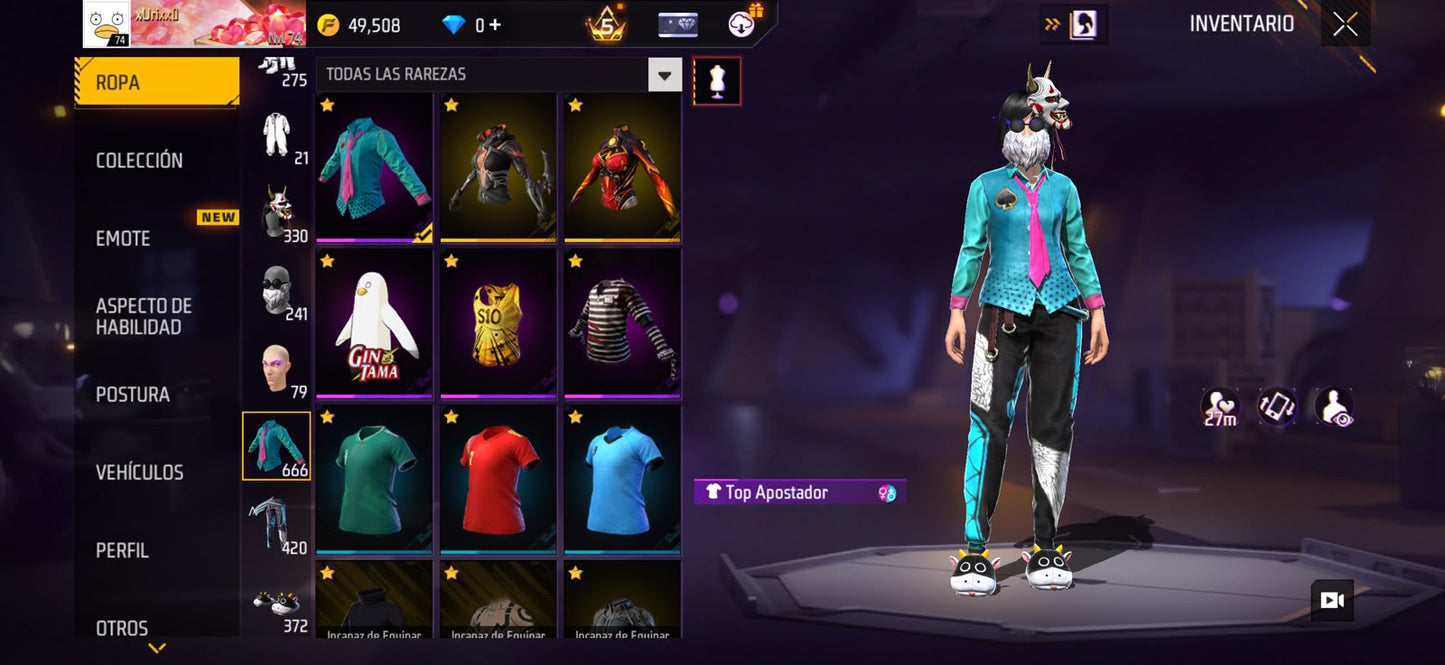 🔥 Cuenta Free Fire