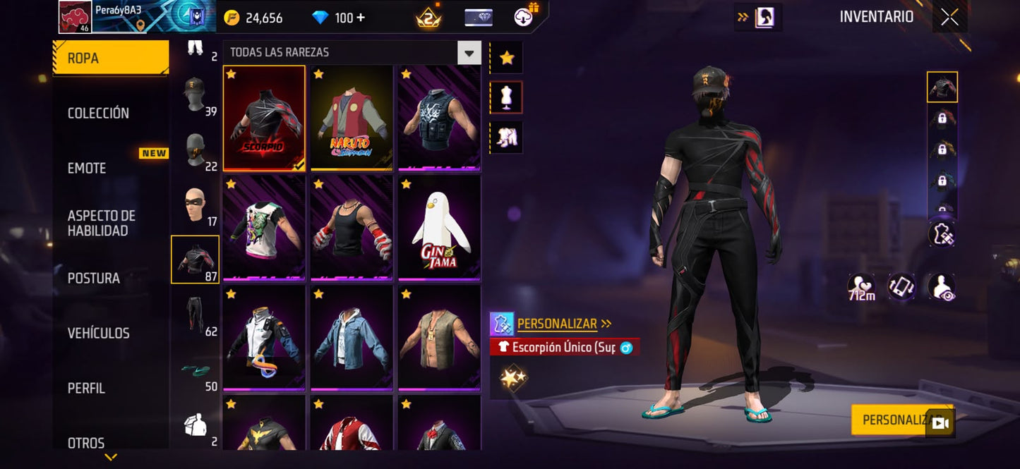 🔥 Cuenta Free Fire
