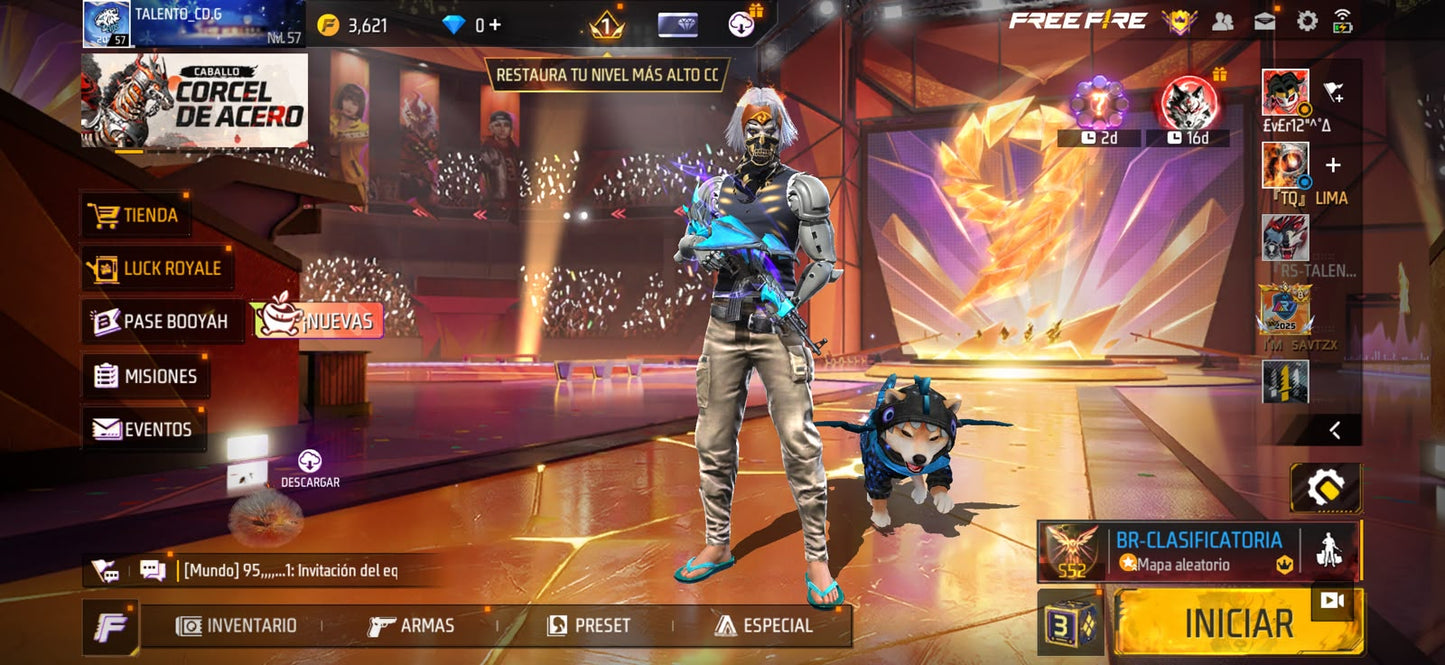 🔥 Cuenta Free Fire