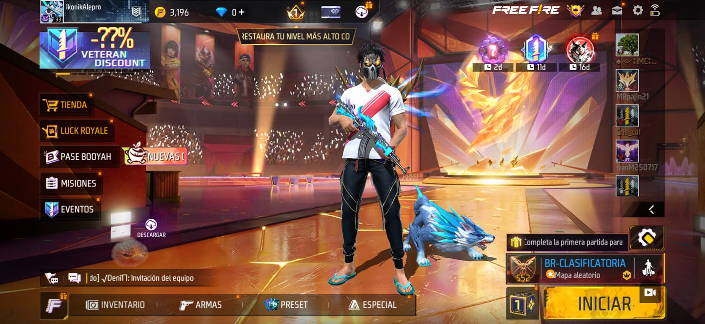 🔥 Cuenta Free Fire